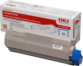 OKI Toner 43872307 cyan