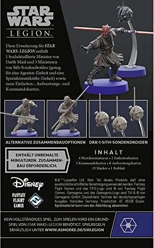 Star Wars Legion - Darth Maul und Sith-Sondendroiden