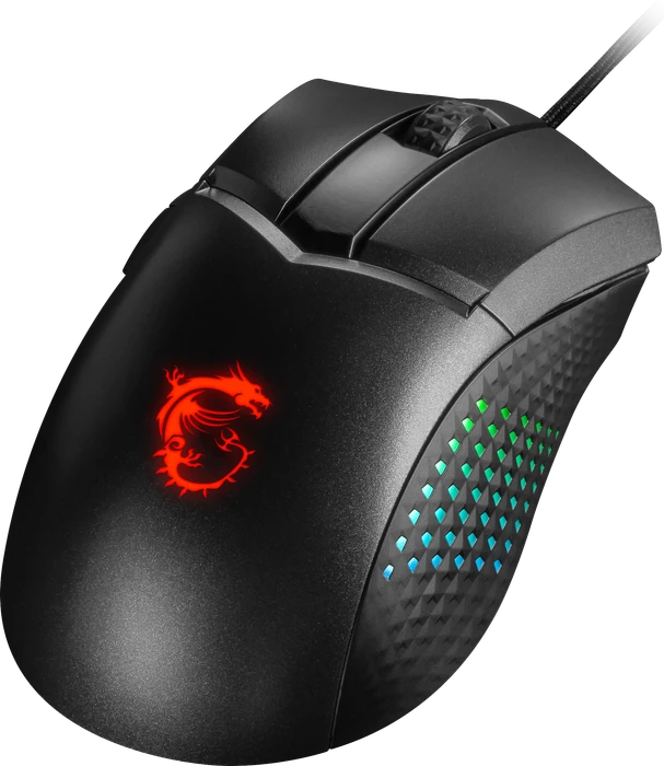 MSI Clutch GM51 Lightweight Gaming Mouse schwarz, USB