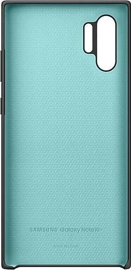 Samsung Silicone Cover für Galaxy Note 10+ schwarz