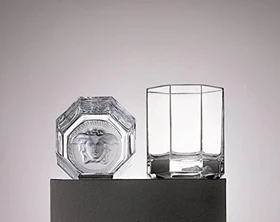 Rosenthal Versace Medusa Lumiere Whiskeybecher Whiskeygläser-Set inkl. Geschenkkarton 170ml, 2-tlg.
