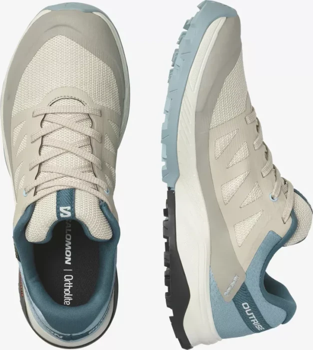 Salomon Outrise GTX feather gray/stone blue/stargazer (Damen)