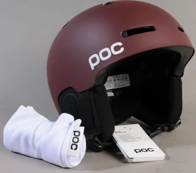 POC Auric Cut Helm garnet red matt