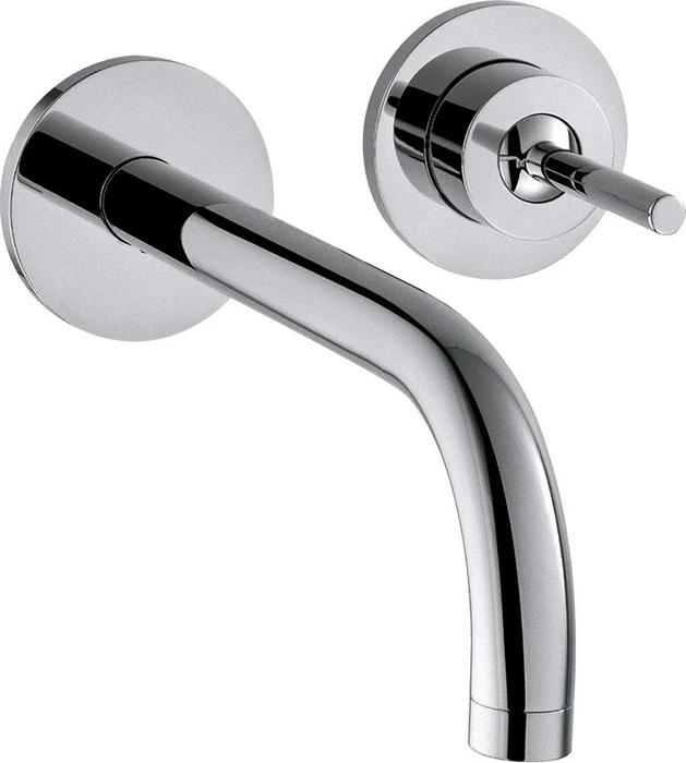 Hansgrohe Axor Uno Waschbeckenarmatur 165mm Ausladung brushed bronze