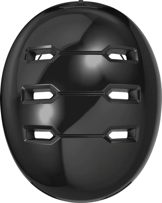 ABUS Skurb Kinderhelm shiny black