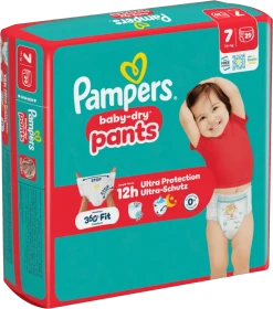 Pampers Baby-Dry pants Gr.7 Einwegwindel, 15+kg, 29 Stück