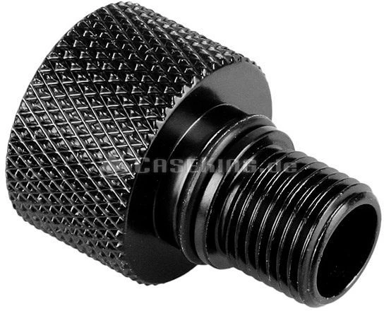 Bitspower Auslass-Adapter auf G1/4" für Eheim 1046 matt schwarz
