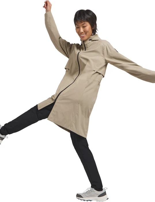 Jack Wolfskin Wellsee Funktionsmantel stone (Damen)