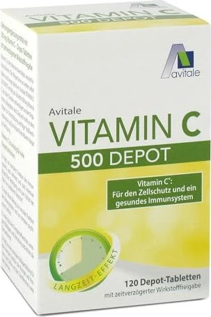 Avitale Vitamin C Depot Tabletten, 120 Stück