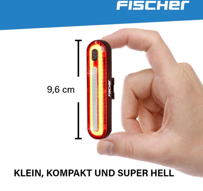 Fischer Batterie LED Rücklicht