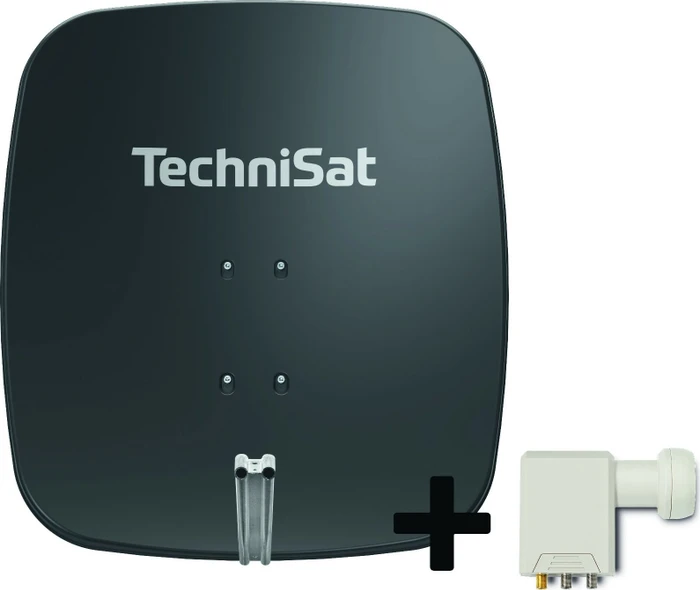 TechniSat Satman 65 Plus schiefergrau inkl. SCR-LNB