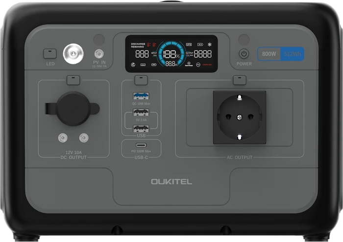 Oukitel P800E Solargenerator, 512Wh