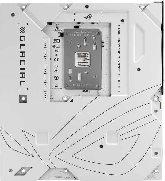 ASUS ROG Crosshair X870E Glacial (AMD AM5)