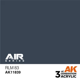 AK-Interactive 3rd Gen Acrylic Colors Air Series RLM 83, 17ml