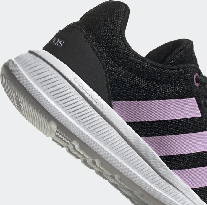 adidas Lite Racer CLN 2.0 core black/clear lilac/cherry metallic (Damen)