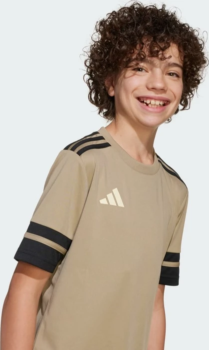 adidas Squadra 25 Trikot kurzarm blanch cargo/black/warm vanilla (Junior)