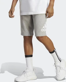 adidas Essentials Big Logo French Terry Shorts medium grey heather (Herren)