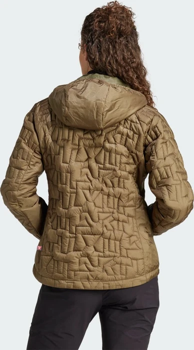 adidas Terrex Xperior PrimaLoft Loose Fill Hooded Isolation Funktionsjacke olive strata (Damen)