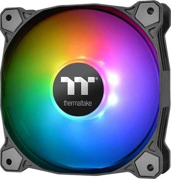 Thermaltake Pure Plus 12 LED RGB Radiator TT Premium Edition, LED-Steuerung, 120mm, 3er-Pack