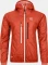 Ortovox Swisswool Piz Boè Funktionsjacke sunset orange (Damen) Vorschaubild