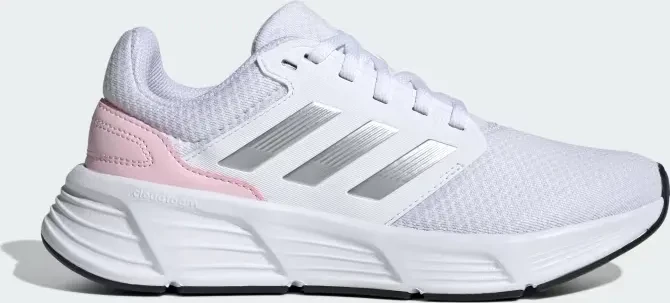 adidas Galaxy 6 cloud white/silver metallic/clear pink (Damen)