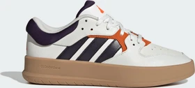 adidas Court 24 core white/aurora black/impact orange
