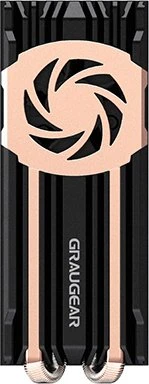 Graugear G-M2U4-40G-F USB4 SSD-Gehäuse für M.2 2280 NVMe SSD, USB4