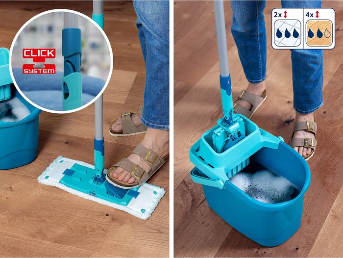 Leifheit PowerClean M Bodenwischer-Set