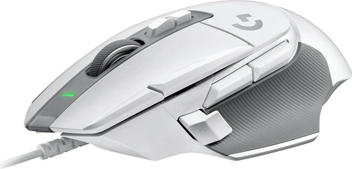 Logitech G502 X Gaming Mouse weiß + G240 Mousepad schwarz, USB