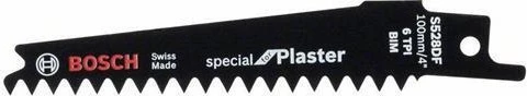 Bosch Professional S528DF Special for Plaster BIM Säbelsägeblatt, 100x0.9mm, 5 Stück