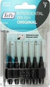 TePe Original Interdentalbürste grau,     6 Stück