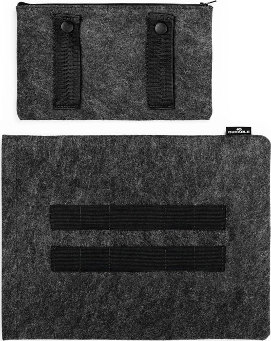 Durable Notebook Hülle MultiBag EFFECT Passend für maximal: 33,0 cm (13") Anthrazit, Grau