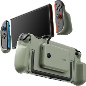 Belkin Charging Grip Auflade Halterung olive (Switch 2)