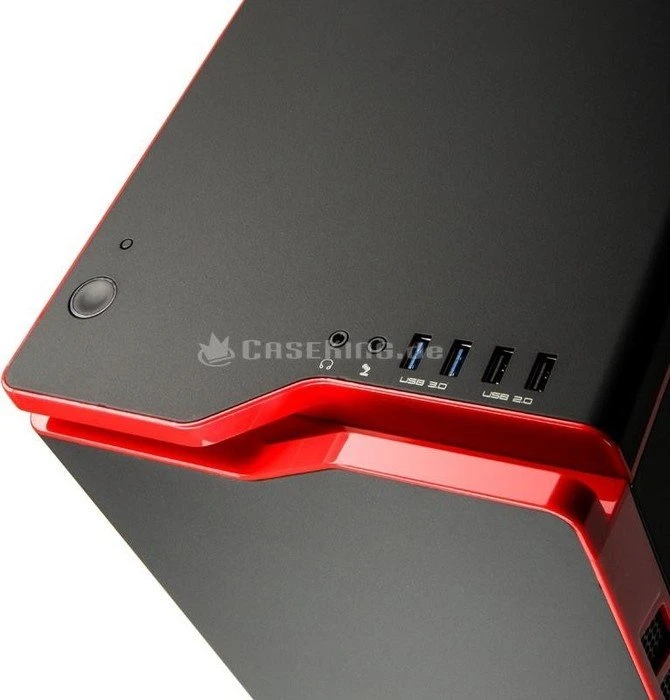 NZXT H440 V2 rot, Acrylfenster, schallgedämmt
