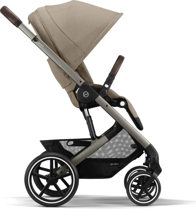 Cybex Balios S Lux Taupe Frame almond beige 2024