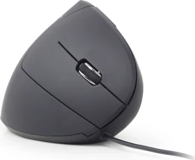 Gembird Ergonomic 6-Button Optical Mouse ERGO-01 schwarz, USB (MUS-ERGO-01)