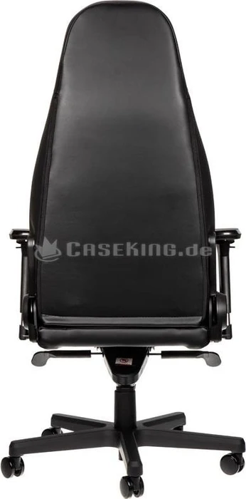 noblechairs Icon Leder Gamingstuhl, schwarz