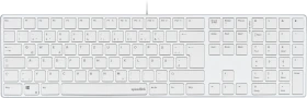 Speedlink Riva Slim Metal Scissor Keyboard, weiß, USB, DE (SL-640010-WT)