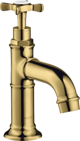 Hansgrohe Axor Montreux Standventil 50 mit Kreuzgriff ohne Ablaufgarnitur polished goldoptik