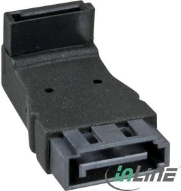 InLine SATA Adapter, SATA Stecker auf Buchse, oben gewinkelt (27700C)