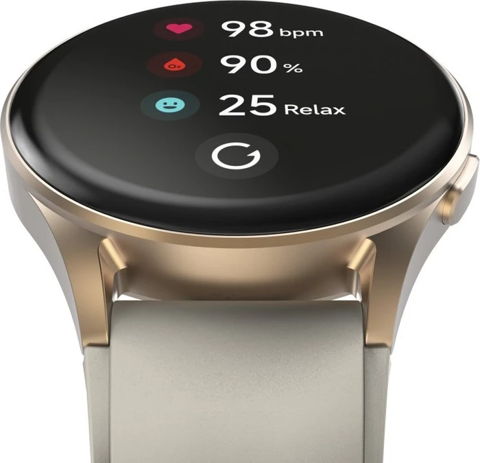 Hama Smartwatch 8900 1.32" beige/gold