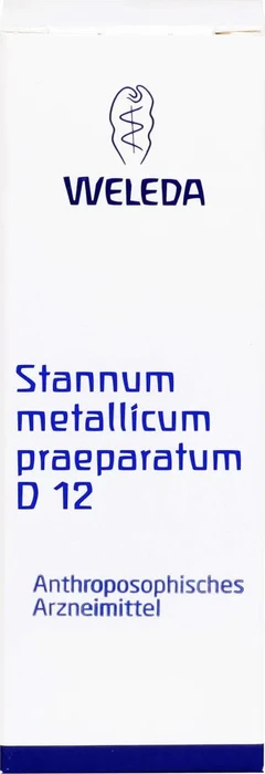 Weleda Stannum metallicum Präparat D12 Trituration Pulver, 20g