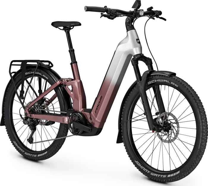 Focus Aventura² FS 6.8 800 Wh nepalsilver/mauve