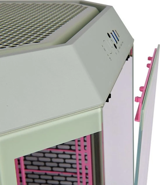 Thermaltake The Tower 300 Matcha Plum, grün, Glasfenster