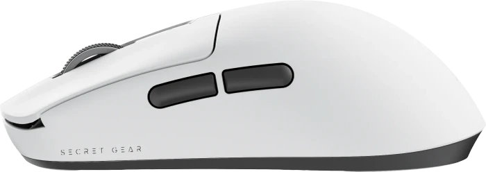 Secret Gear ZX2 8K Lightweight Wireless Gaming Mouse, weiß, USB/Bluetooth