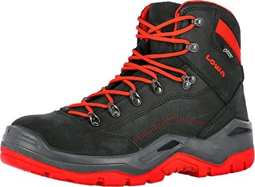 Lowa Renegade Work GTX S3 schwarz/rot
