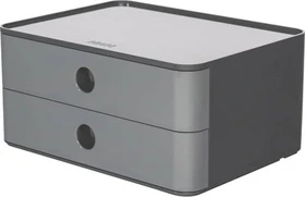 HAN Allison Smartbox Schubladenbox, 2 Schubladen, A5, granite grey/schwarz
