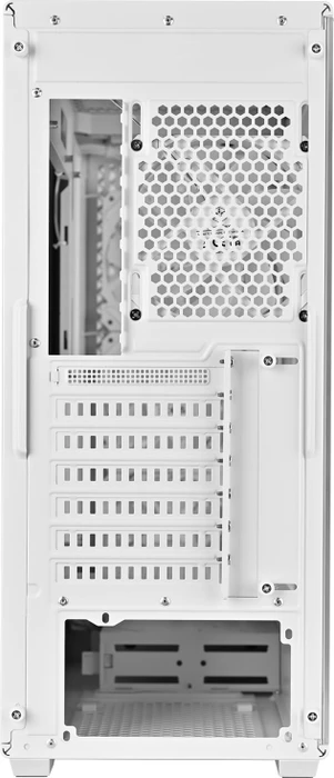 SilverStone Fara 515XR, weiß, Glasfenster