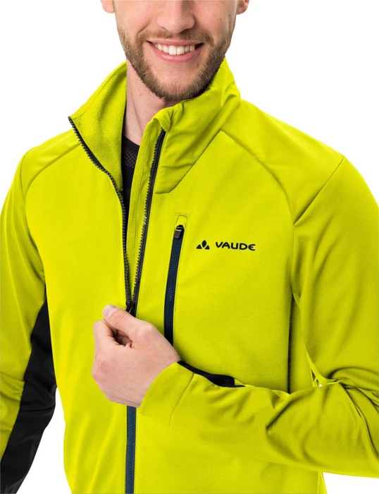 Vaude Posta Softshell VI Fahrradjacke neon yellow (Herren)