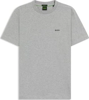 Hugo Boss Regular Fit T-Shirt kurzarm grau (Herren)